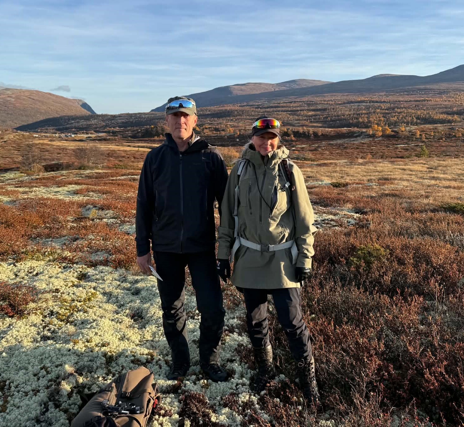 Dommerne Anita Inderdal og Rune Carlsen