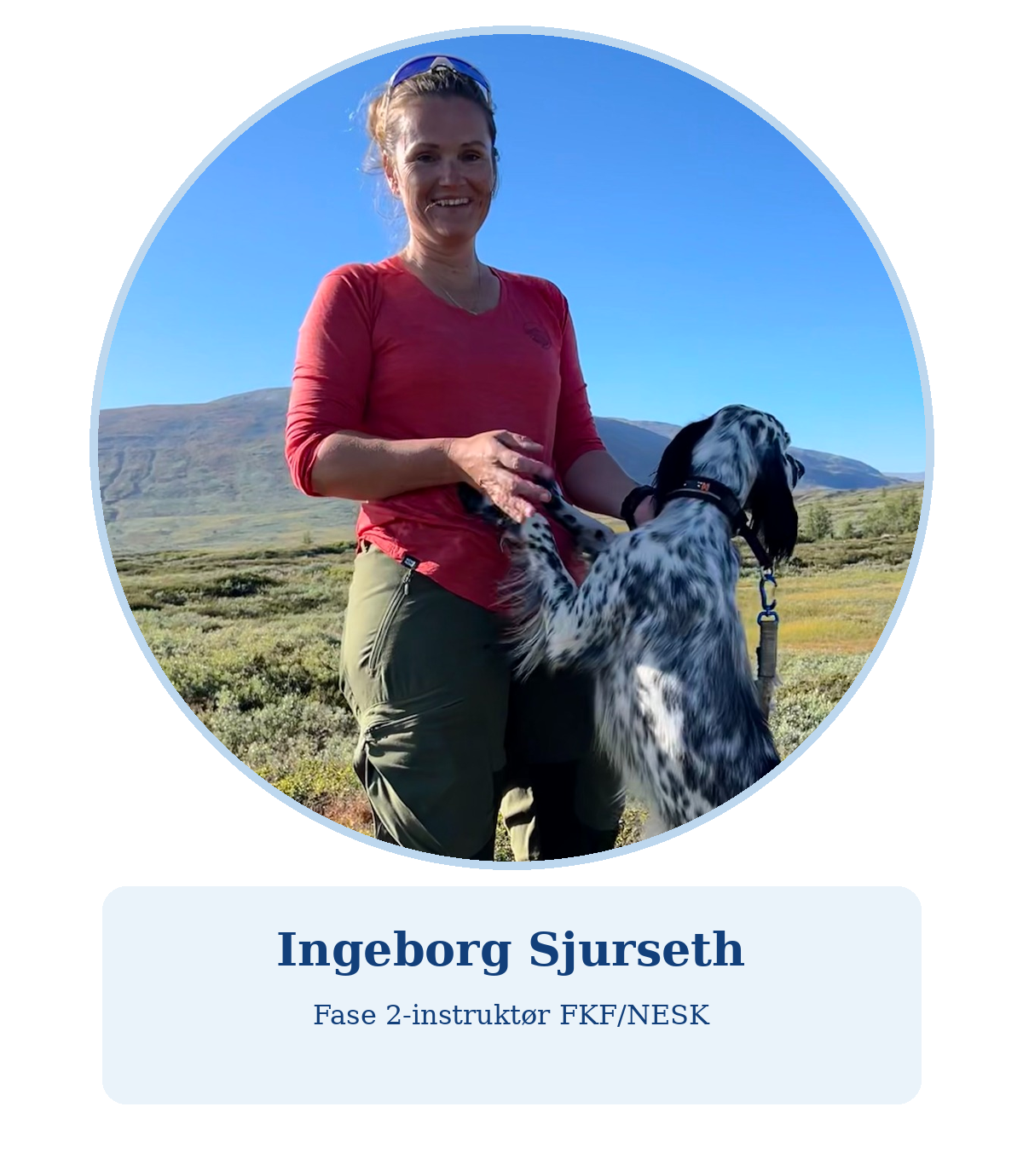 Ingeborg Sjurseth – fase 2-instruktør FKF/NESK