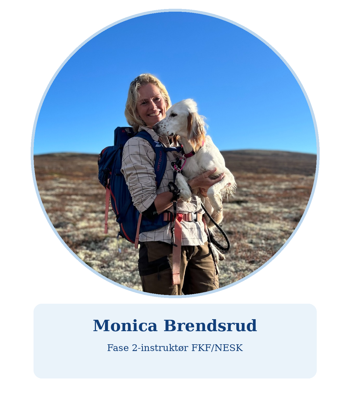 Monica Brendsrud – fase 2-instruktør FKF/NESK