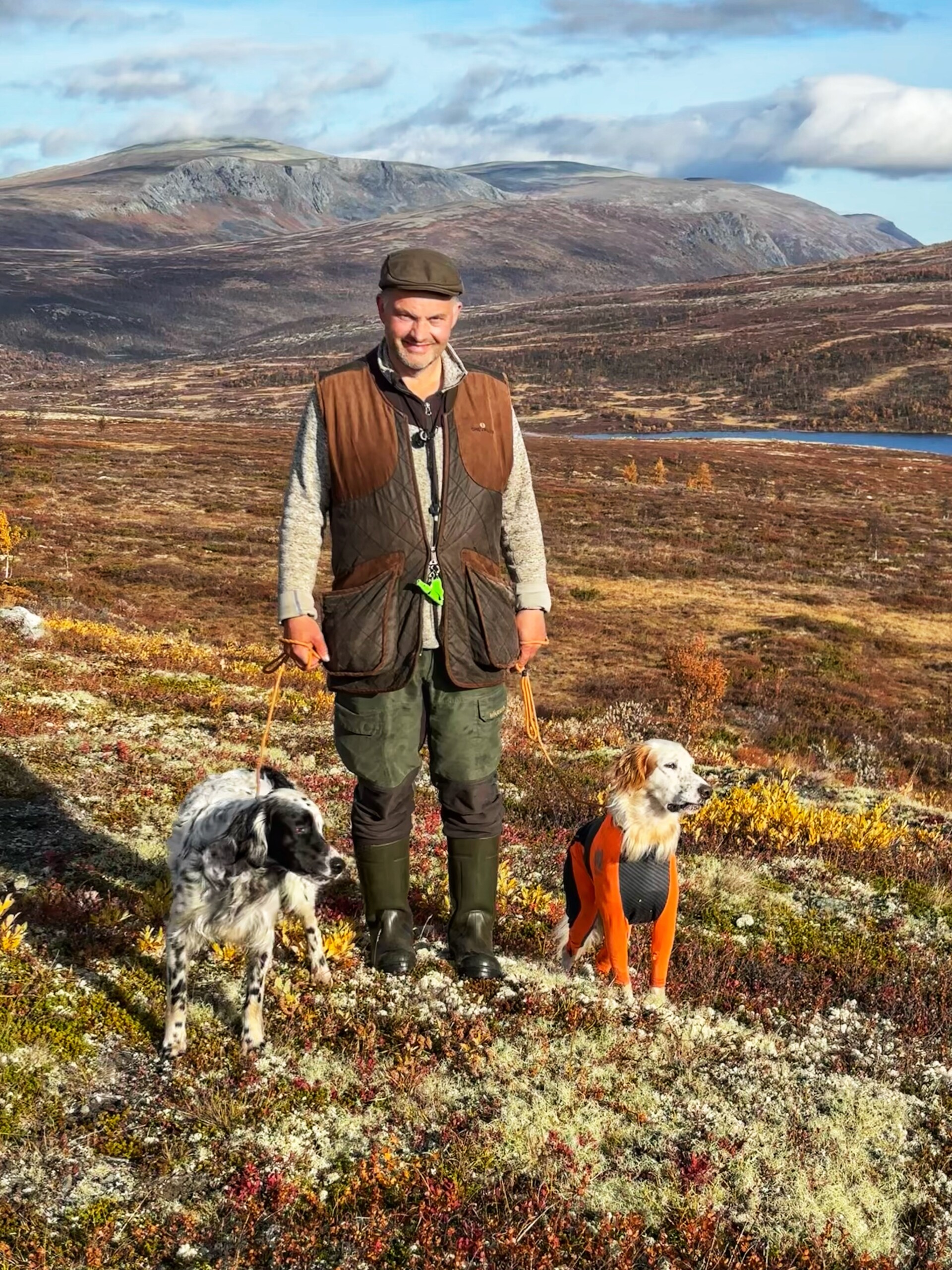 Tor Ivan Johansen med Tytingens Alsace og Røynåsen's Wilson